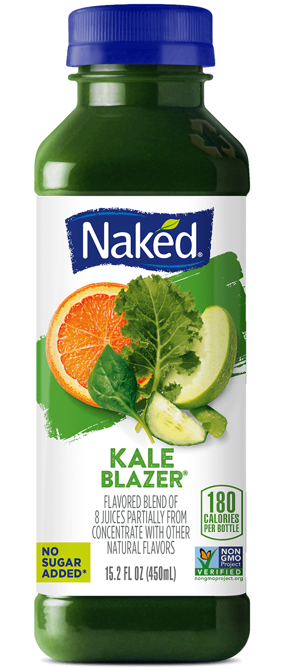 kale blazer juice. kale blazer naked. 